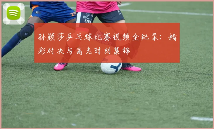 孙颖莎乒乓球比赛视频全纪录:精彩对决与高光时刻集锦